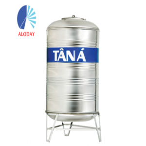 Bồn nước Inox Tân Á 1000L Đứng Đường kính 920